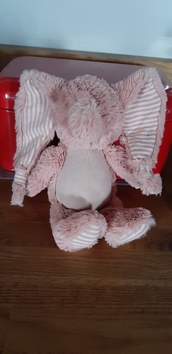 Doudou peluche éléphant rose - doudou,